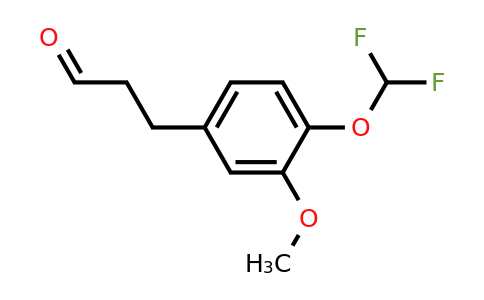 1261584-68-2 | 3-(4'-(Difluoromethoxy)-3'-methoxyphenyl)propionaldehyde