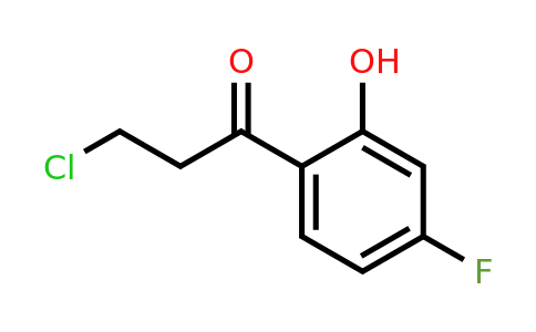 1261584-74-0 | 3-Chloro-4'-fluoro-2'-hydroxypropiophenone