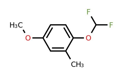 1261584-84-2 | 2-(Difluoromethoxy)-5-methoxytoluene