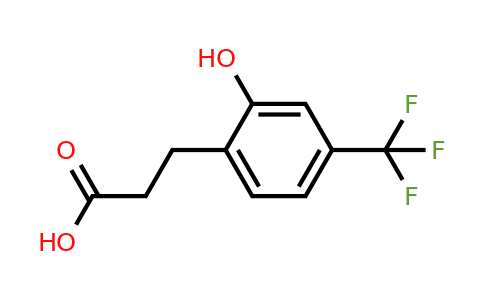 1261584-92-2 | 3-(2'-Hydroxy-4'-(trifluoromethyl)phenyl)propionic acid