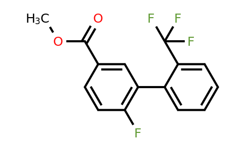 1261585-21-0 | 6-Fluoro-2'-(trifluoromethyl)biphenyl-3-carboxylic acid methyl ester
