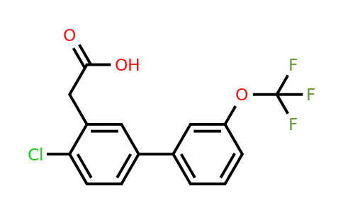4-Chloro-3'-(trifluoromethoxy)biphenyl-3-acetic acid