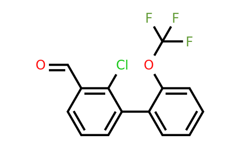 1261585-37-8 | 2-Chloro-2'-(trifluoromethoxy)biphenyl-3-carboxaldehyde