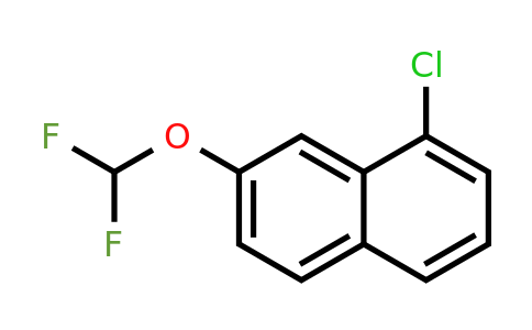 1261585-51-6 | 8-Chloro-2-(difluoromethoxy)naphthalene