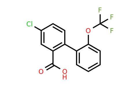 1261585-59-4 | 4-Chloro-2'-(trifluoromethoxy)biphenyl-2-carboxylic acid