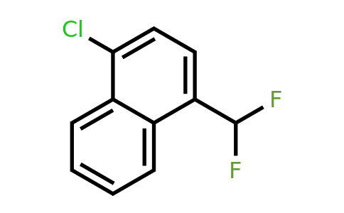 1261585-68-5 | 4-Chloro-1-(difluoromethyl)naphthalene