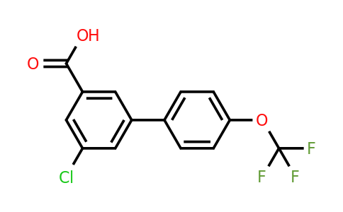 1261585-69-6 | 5-Chloro-4'-(trifluoromethoxy)biphenyl-3-carboxylic acid
