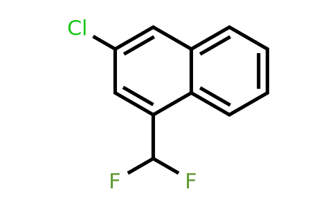1261585-76-5 | 3-Chloro-1-(difluoromethyl)naphthalene