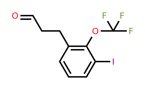 1261585-88-9 | 3-(3'-Iodo-2'-(trifluoromethoxy)phenyl)propionaldehyde