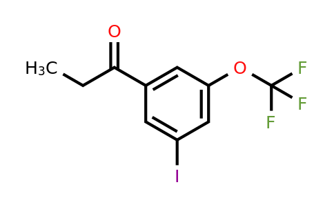 1261585-93-6 | 3'-Iodo-5'-(trifluoromethoxy)propiophenone