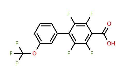 1261585-95-8 | 2,3,5,6-Tetrafluoro-3'-(trifluoromethoxy)biphenyl-4-carboxylic acid