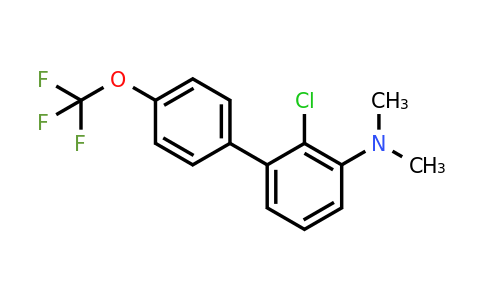 1261586-00-8 | (2-Chloro-4'-(trifluoromethoxy)biphenyl-3-yl)-dimethylamine