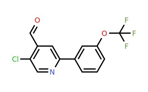 1261586-26-8 | 5-Chloro-2-(3-(trifluoromethoxy)phenyl)isonicotinaldehyde