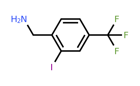 1261586-58-6 | 2-Iodo-4-(trifluoromethyl)benzylamine