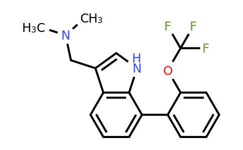 1261586-69-9 | 7-(2-(Trifluoromethoxy)phenyl)gramine