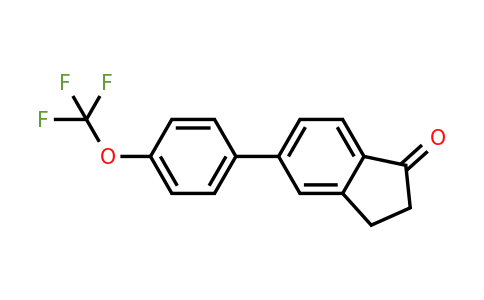 1261586-76-8 | 5-(4-(Trifluoromethoxy)phenyl)-1-indanone