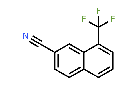 1261586-84-8 | 2-Cyano-8-(trifluoromethyl)naphthalene