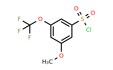 1261587-27-2 | 3-Methoxy-5-(trifluoromethoxy)benzenesulfonylchloride