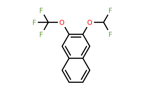 1261587-35-2 | 2-(Difluoromethoxy)-3-(trifluoromethoxy)naphthalene
