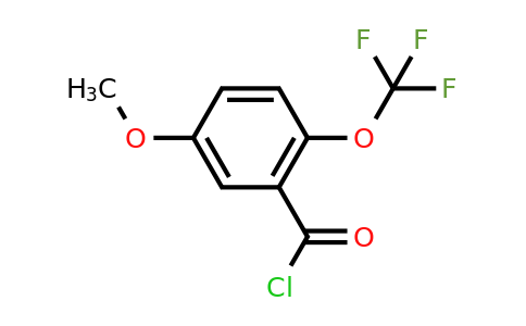 1261587-38-5 | 5-Methoxy-2-(trifluoromethoxy)benzoyl chloride