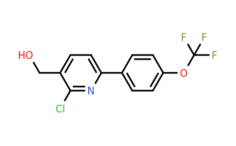 1261587-57-8 | 2-Chloro-6-(4-(trifluoromethoxy)phenyl)pyridine-3-methanol