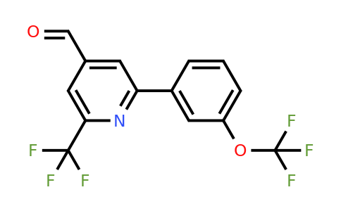 1261587-83-0 | 2-(3-(Trifluoromethoxy)phenyl)-6-(trifluoromethyl)isonicotinaldehyde