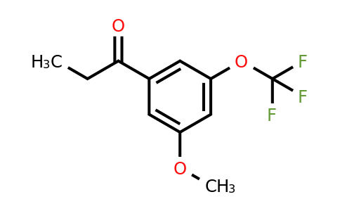 1261587-86-3 | 3'-Methoxy-5'-(trifluoromethoxy)propiophenone