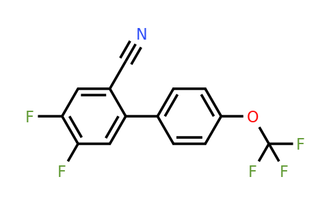 1261587-87-4 | 2-Cyano-4,5-difluoro-4'-(trifluoromethoxy)biphenyl