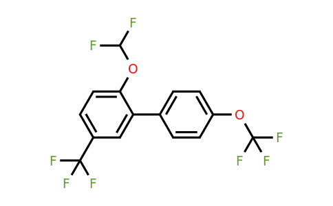 1261587-89-6 | 2-(Difluoromethoxy)-4'-(trifluoromethoxy)-5-(trifluoromethyl)biphenyl