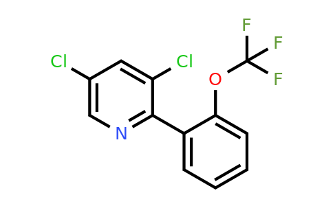 1261587-97-6 | 3,5-Dichloro-2-(2-(trifluoromethoxy)phenyl)pyridine