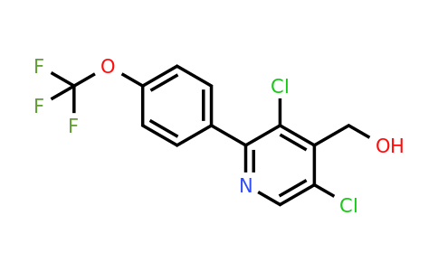 1261588-04-8 | 3,5-Dichloro-2-(4-(trifluoromethoxy)phenyl)pyridine-4-methanol