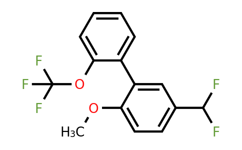 1261588-17-3 | 5-(Difluoromethyl)-2-methoxy-2'-(trifluoromethoxy)biphenyl