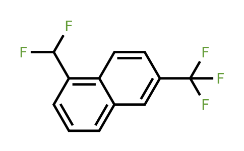 1261588-60-6 | 1-(Difluoromethyl)-6-(trifluoromethyl)naphthalene