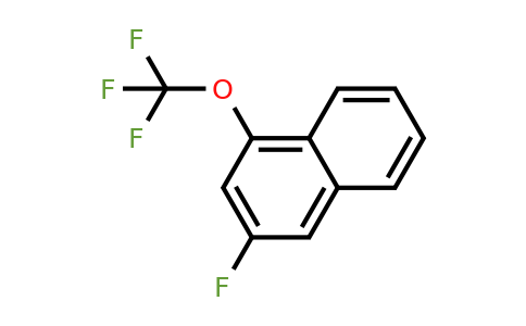 1261589-33-6 | 3-Fluoro-1-(trifluoromethoxy)naphthalene