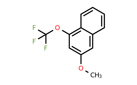 1261589-44-9 | 3-Methoxy-1-(trifluoromethoxy)naphthalene