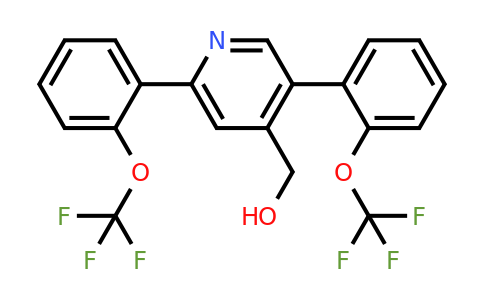 1261589-92-7 | 2,5-Bis(2-(trifluoromethoxy)phenyl)pyridine-4-methanol