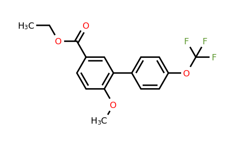 1261589-93-8 | Ethyl 6-methoxy-4'-(trifluoromethoxy)biphenyl-3-carboxylate