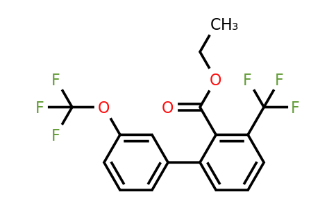 1261590-44-6 | Ethyl 3'-(trifluoromethoxy)-3-(trifluoromethyl)biphenyl-2-carboxylate
