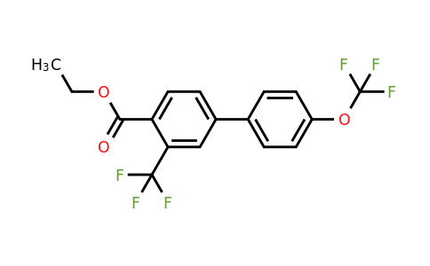 1261590-53-7 | Ethyl 4'-(trifluoromethoxy)-3-(trifluoromethyl)biphenyl-4-carboxylate