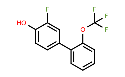1261590-73-1 | 3-Fluoro-4-hydroxy-2'-(trifluoromethoxy)biphenyl