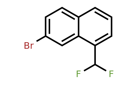 1261591-43-8 | 7-Bromo-1-(difluoromethyl)naphthalene