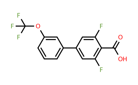 1261591-73-4 | 3,5-Difluoro-3'-(trifluoromethoxy)biphenyl-4-carboxylic acid