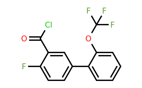 1261591-78-9 | 4-Fluoro-2'-(trifluoromethoxy)biphenyl-3-carbonyl chloride