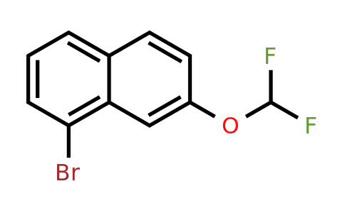 1261591-88-1 | 8-Bromo-2-(difluoromethoxy)naphthalene