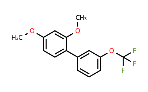 1261591-89-2 | 2,4-Dimethoxy-3'-(trifluoromethoxy)biphenyl
