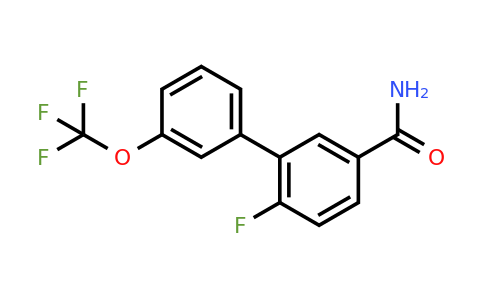 1261591-93-8 | 6-Fluoro-3'-(trifluoromethoxy)biphenyl-3-carboxylic acid amide