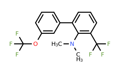 1261592-05-5 | Dimethyl-(3'-(trifluoromethoxy)-3-(trifluoromethyl)biphenyl-2-yl)-amine