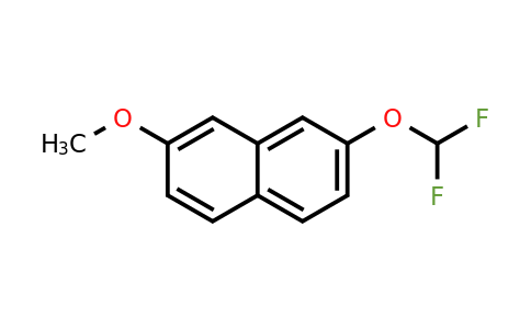 1261592-62-4 | 2-(Difluoromethoxy)-7-methoxynaphthalene