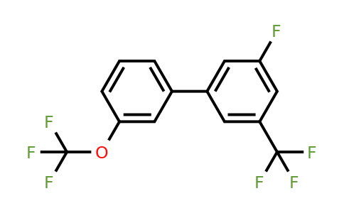 1261593-15-0 | 5-Fluoro-3'-(trifluoromethoxy)-3-(trifluoromethyl)biphenyl