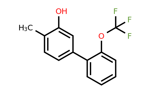 1261593-24-1 | 3-Hydroxy-4-methyl-2'-(trifluoromethoxy)biphenyl
